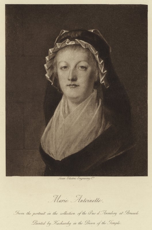 Maria Antonina - Królowa Francji autorstwa French School