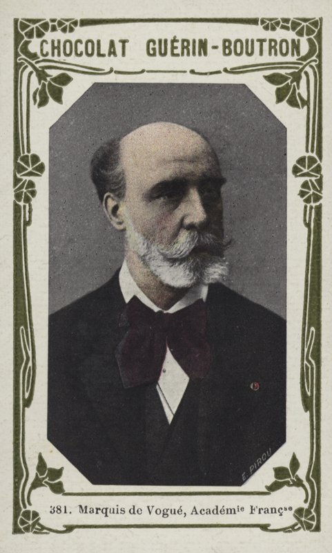 Markiz de Vogue, Akademia Francuska (kolorowe zdjęcie) autorstwa French School