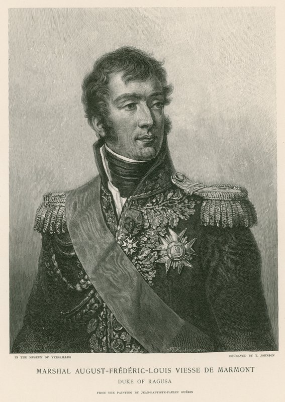 Marszałek August-Frederic-Louis Viesse de Marmont autorstwa French School