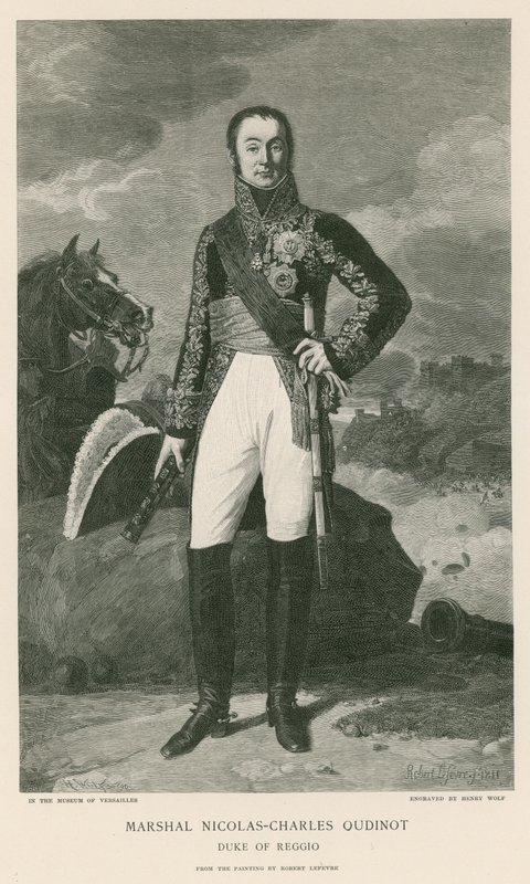 Marszałek Nicolas-Charles Oudinot autorstwa French School