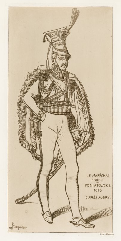 Marszałek Książę Poniatowski, 1813 autorstwa French School