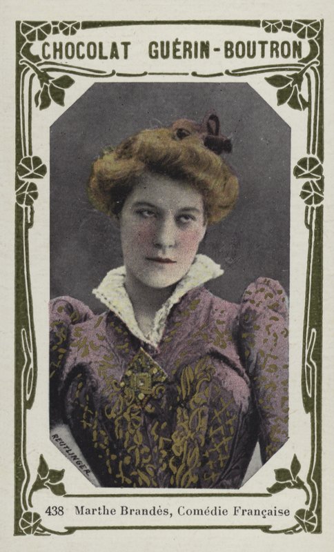 Marthe Brandes, Komedia Francuska (kolorowe zdjęcie) autorstwa French School