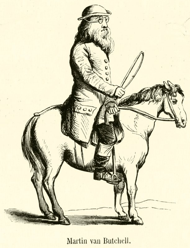 Martin van Butchell (Grawerowanie) autorstwa French School