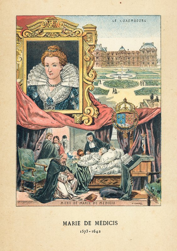Maria de Medici autorstwa French School