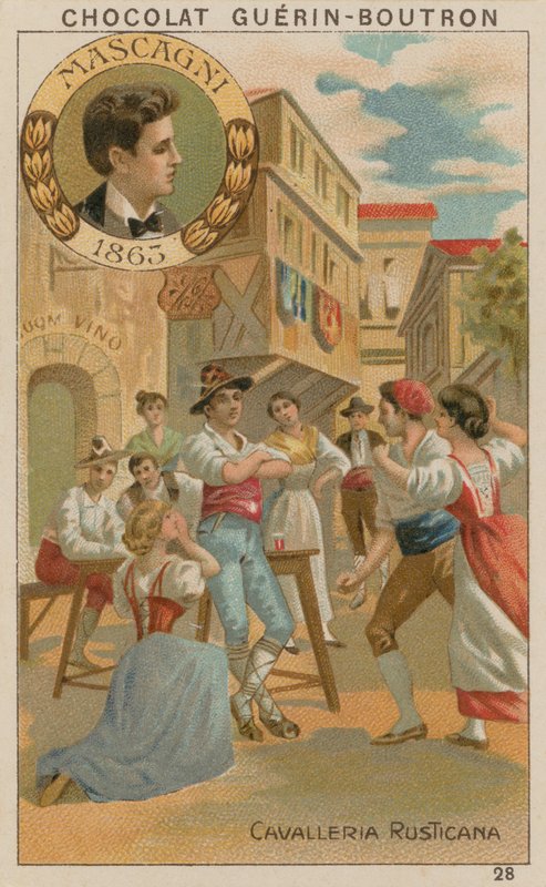 Mascagni, Cavalleria Rusticana autorstwa French School