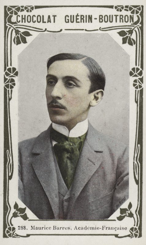 Maurice Barres, Academie-Francaise (kolorowe zdjęcie) autorstwa French School