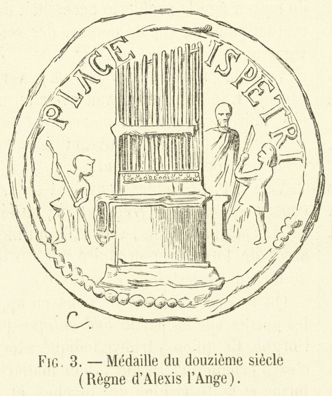 Medal XII w. Panowanie Anioła Aleksego (rycina) autorstwa French School