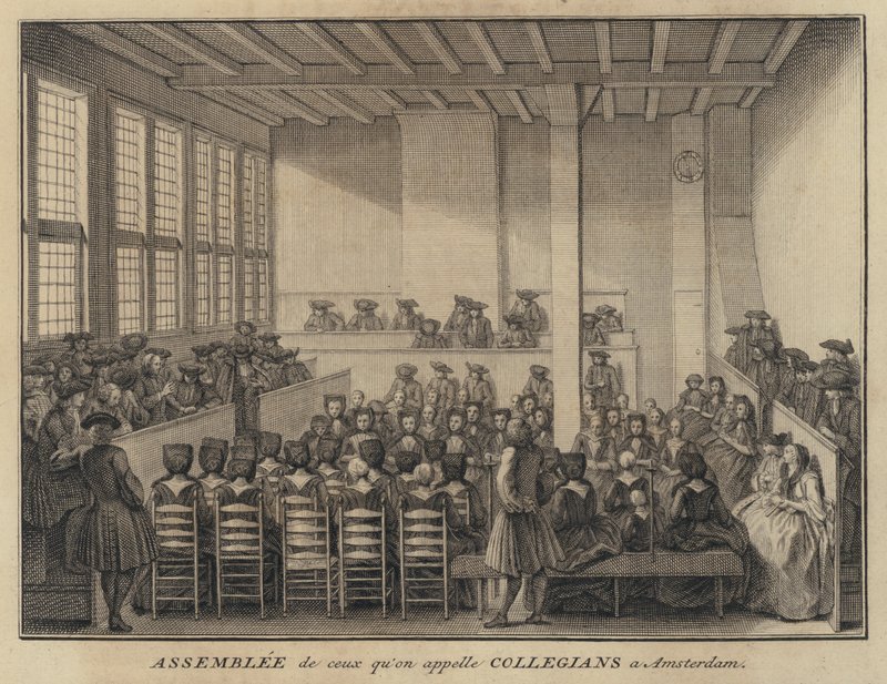 Spotkanie Kolegiów w Amsterdamie, Holandia (grafika) autorstwa French School