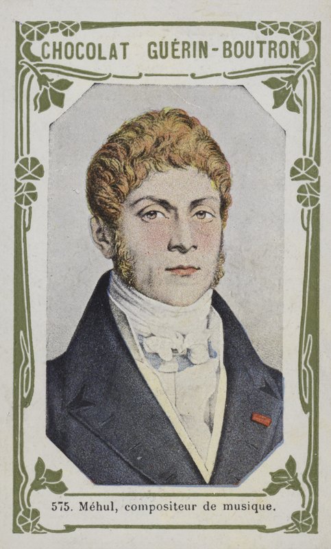 Mehul, kompozytor muzyki (kolorowe zdjęcie) autorstwa French School