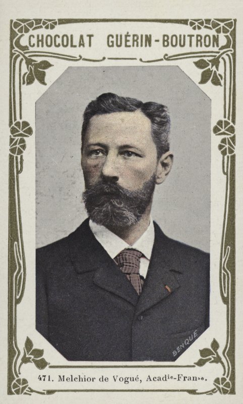 Melchior de Vogue, Academie-Francaise (kolorowe zdjęcie) autorstwa French School