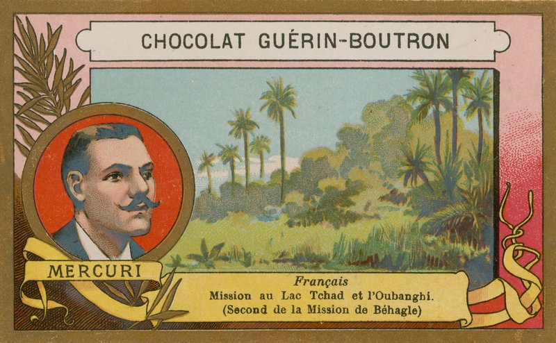 Mercuri, XIX-wieczny francuski odkrywca autorstwa French School