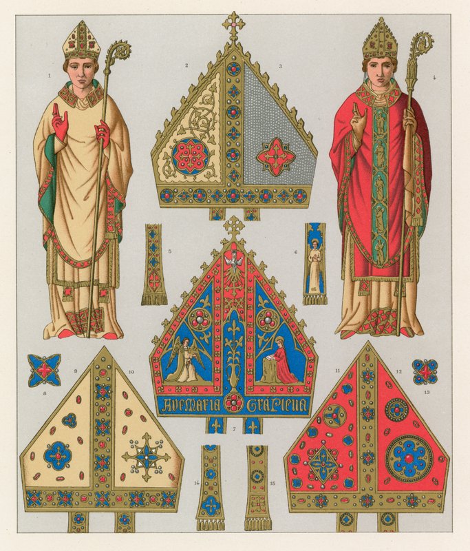 Kostium średniowiecza autorstwa French School