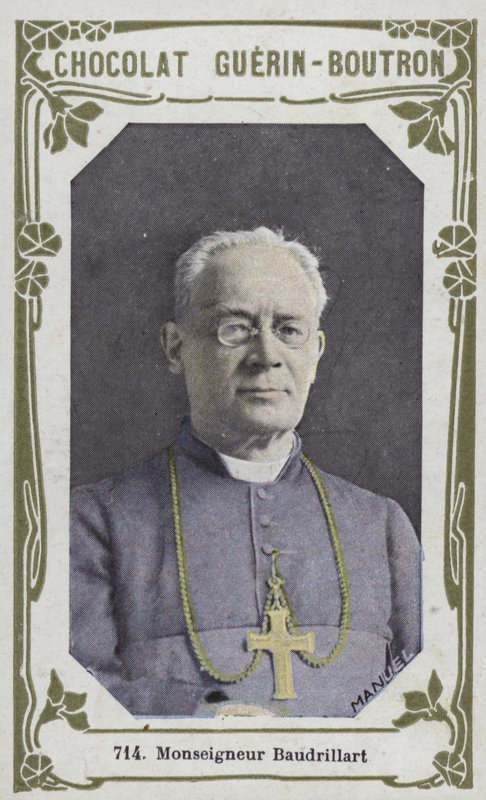 Monseigneur Baudrillart (kolorowe zdjęcie) autorstwa French School