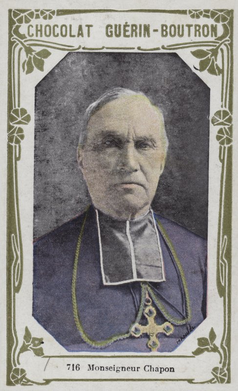 Prałat Chapon (kolorowe zdjęcie) autorstwa French School