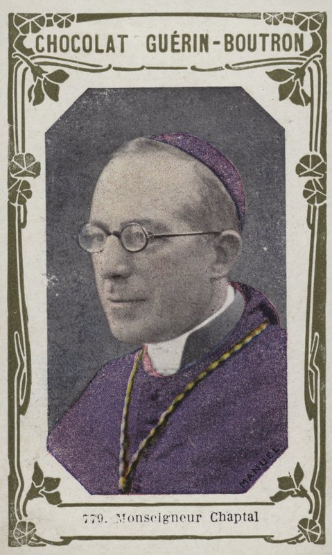 Monseigneur Chaptal (kolorowe zdjęcie) autorstwa French School