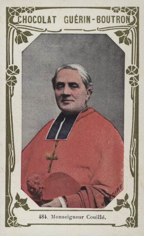 Monsignor Couille (kolorowe zdjęcie) autorstwa French School