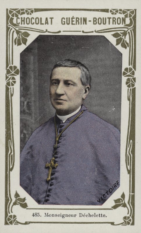 Monseigneur Dechelette (kolorowe zdjęcie) autorstwa French School