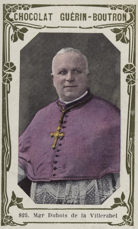 Prałat Dubois de la Villerabel (kolorowe zdjęcie) autorstwa French School