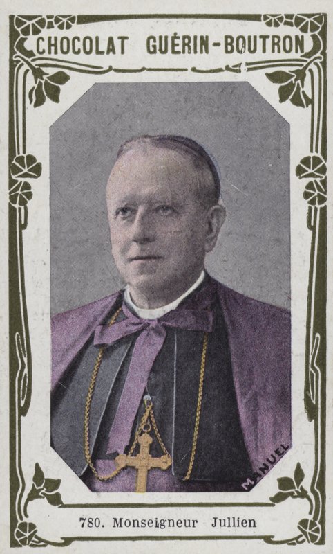Biskup Jullien (kolorowe zdjęcie) autorstwa French School
