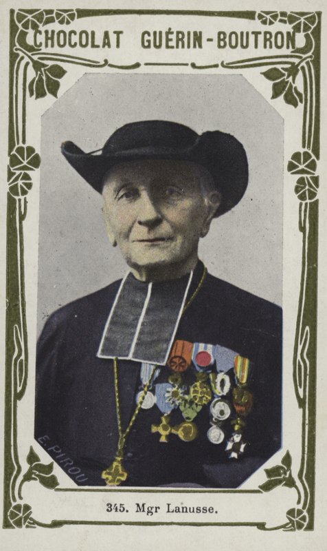 Monseigneur Lanusse (kolorowe zdjęcie) autorstwa French School