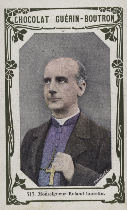 Monseigneur Roland-Gosselin (kolorowe zdjęcie) autorstwa French School