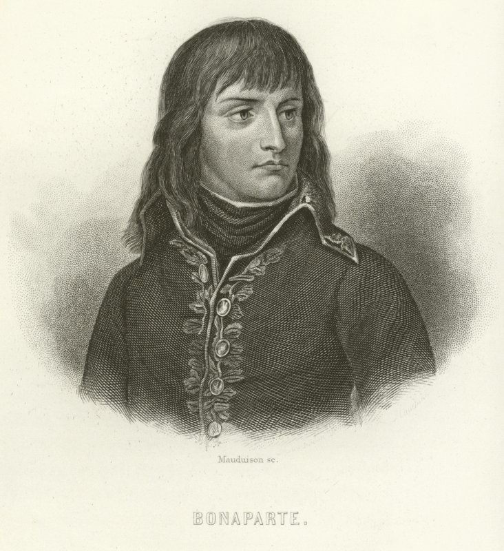 Napoleon Bonaparte autorstwa French School