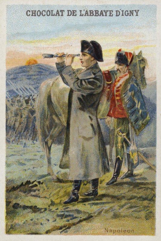 Napoleon Bonaparte autorstwa French School