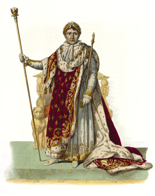 Napoleon Bonaparte autorstwa French School