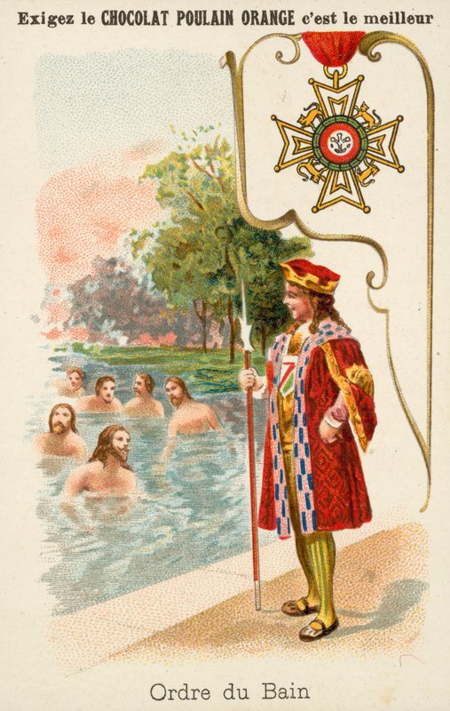 Order Łaźni (chromolitho) autorstwa French School