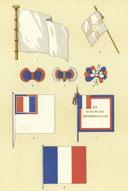 Początki francuskiego tricolor autorstwa French School