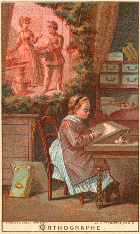 Ortografia (chromolitho) autorstwa French School