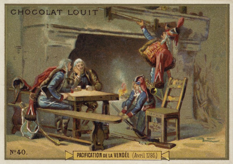 Pacyfikacja Wandei, rewolucja francuska, kwiecień 1795 autorstwa French School