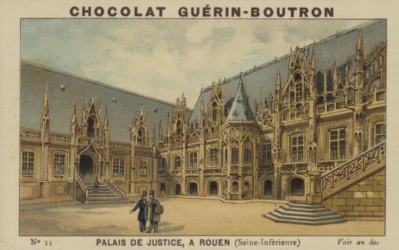 Pałac Sprawiedliwości w Rouen, Seine-Inferior autorstwa French School