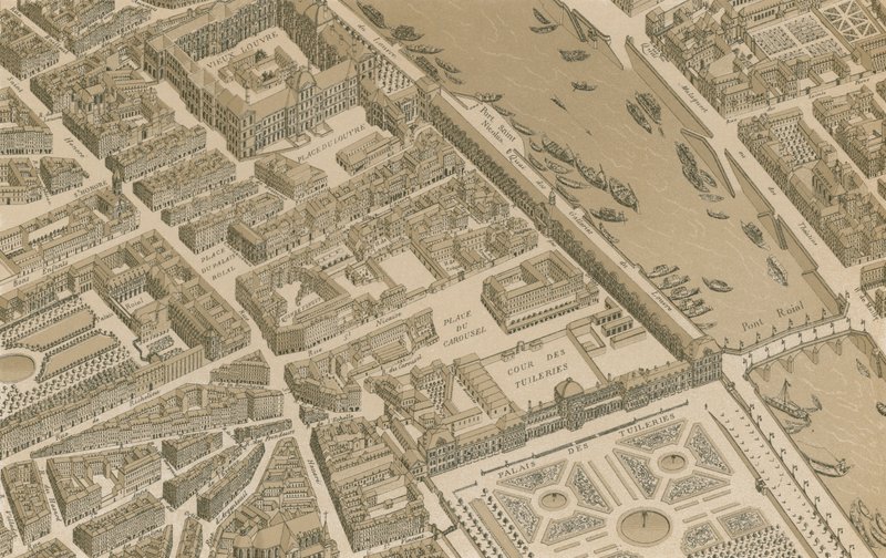 Paryż, 1730 autorstwa French School