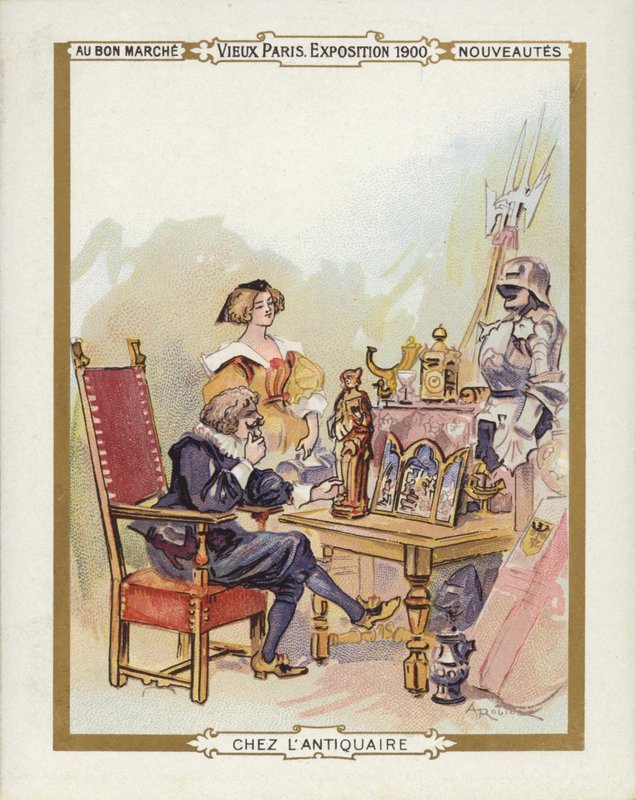 Ekspozycja Paryska 1900, Antyki autorstwa French School