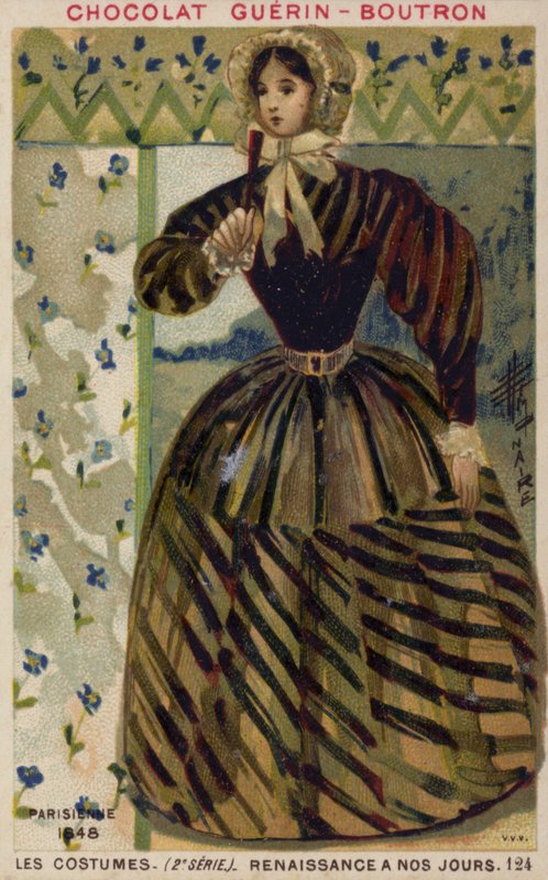 Moda paryska, 1848 autorstwa French School