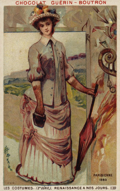 Moda paryska, 1883 autorstwa French School