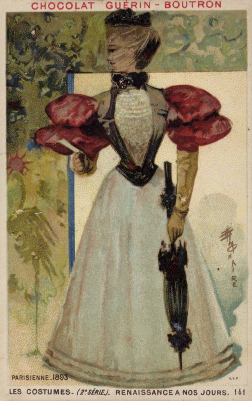 Moda paryska, 1893 autorstwa French School