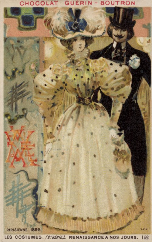 Moda paryska, 1896 autorstwa French School