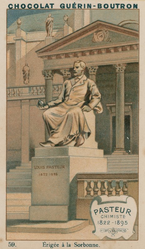 Pasteur, chemik, 1822-1895, założony na Sorbonie autorstwa French School