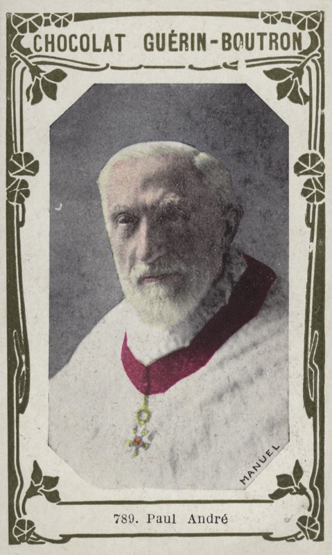 Paul Andre (kolorowe zdjęcie) autorstwa French School