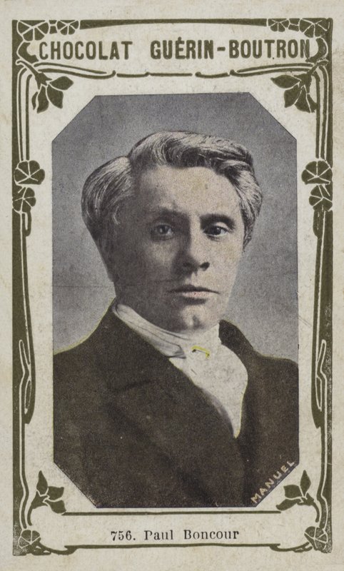 Paul Boncour (kolorowe zdjęcie) autorstwa French School