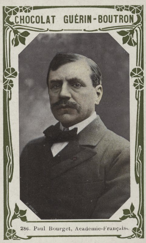 Paul Bourget, Academie-Francaise (kolorowe zdjęcie) autorstwa French School