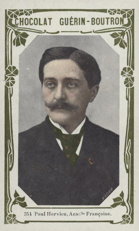 Paul Hervieu, Akademia Francuska (kolorowe zdjęcie) autorstwa French School