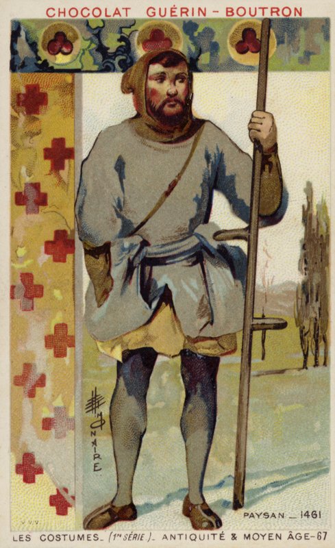 Chłop, 1461 autorstwa French School