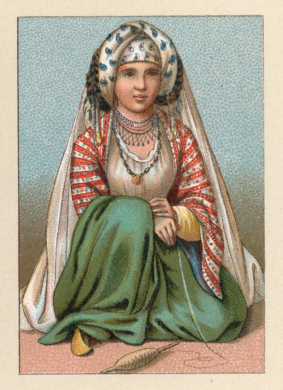 Kostium Persji autorstwa French School