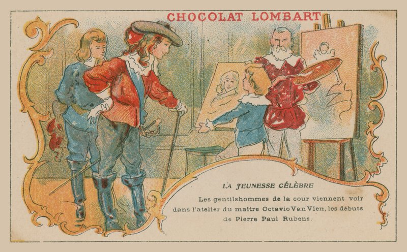 Peter Paul Rubens, flamandzki malarz barokowy, jako chłopiec autorstwa French School