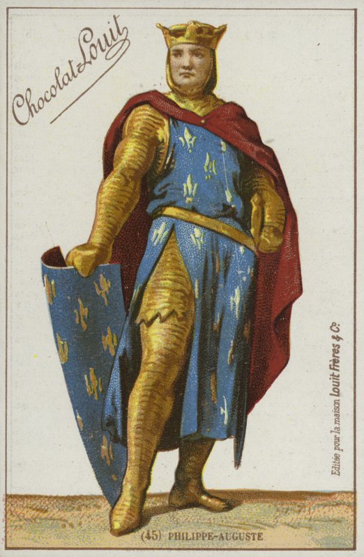 Philippe-Auguste autorstwa French School