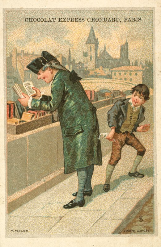 Kieszonkowiec (chromolitho) autorstwa French School