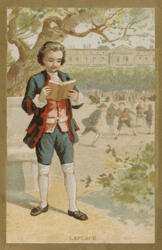 Pierre-Simon Laplace, francuski matematyk i astronom autorstwa French School